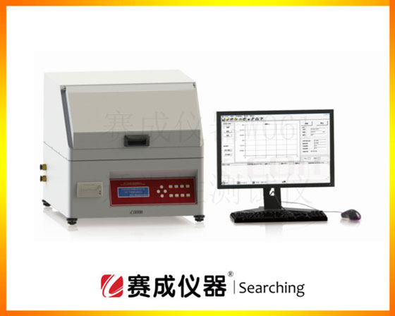 濟南賽成這款W/061水蒸氣透過率測量儀采用稱重法，符合標準《紡織品 織物透濕性試驗方法》提到杯式法測試方法